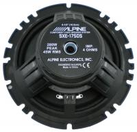   Alpine SXE-1750s -  4