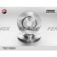 Диск тормозной передний FENOX TB219063