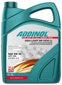 ADDINOL Giga Light MV 0530 LL SAE 5W-30 5