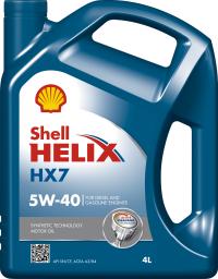 Shell Helix HX7 5W-40 4л