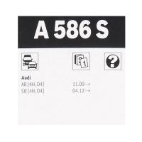 Комплект бескаркасных щёток Bosch Aerotwin A586S 680/515 мм 3397007586 - фото 3