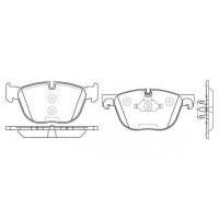 Тормозные колодки передние дисковые NIBK PN0094