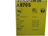 Комплект бескаркасных щёток Bosch Aerotwin A970S 600/500 мм 3397118970 - фото 2