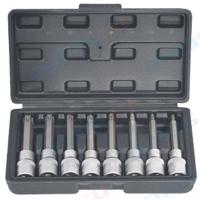 Набор головок Автодело со вставкой Torx 8 пр. 1/2" T20-T60 L=100 мм в кейсе 39600