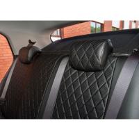 Автомобильные чехлы Seintex VW PASSAT B6, B7 Ромб черный экокожа 88960 - фото 5