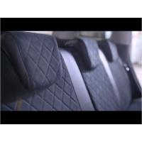 Автомобильные чехлы Seintex Honda CR-V IV 2012- Ромб Алькантара 96443 - фото 3